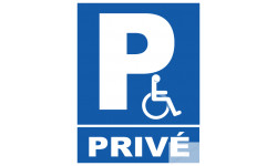 Parking handicap prive