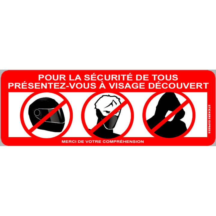 presentez-vous a visage decouvert