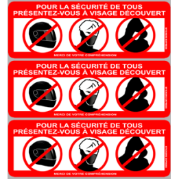 presentez-vous a visage decouvert