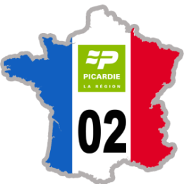 autocollant FRANCE 02