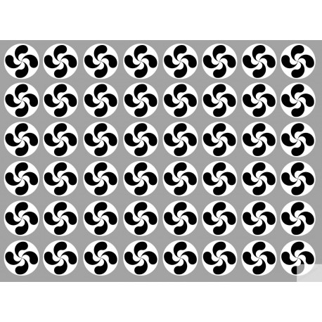 Croix Basque ou Lauburu serie