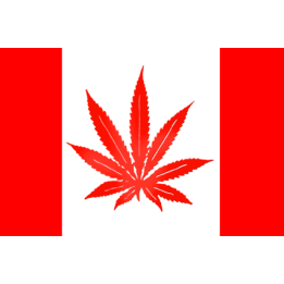 Drapeau canada canabis