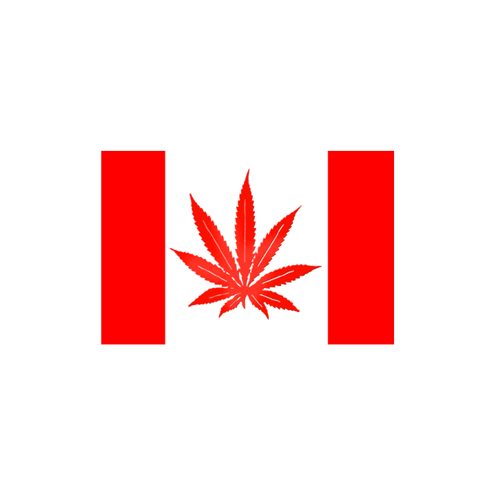 Drapeau canada canabis