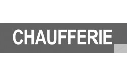 Autocollant CHAUFFERIE
