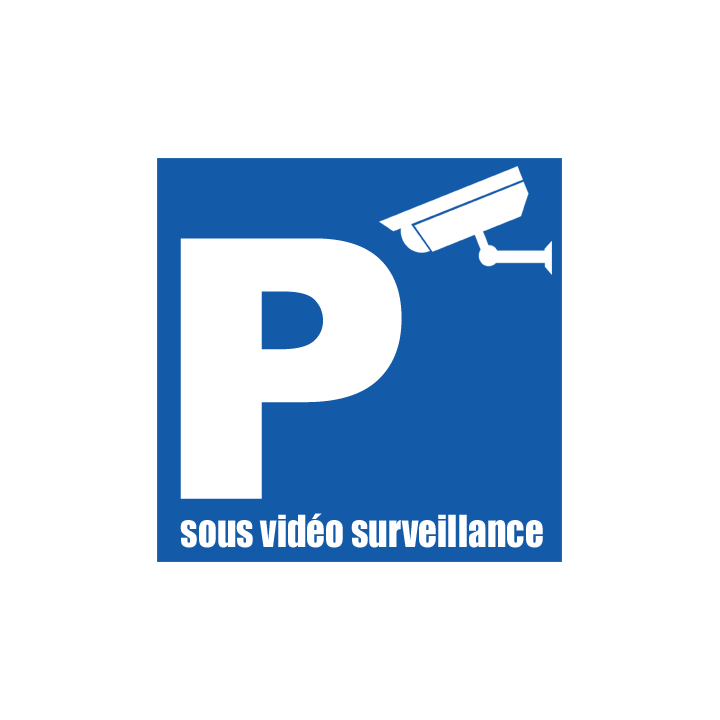 Parking sous vidéo surveillance