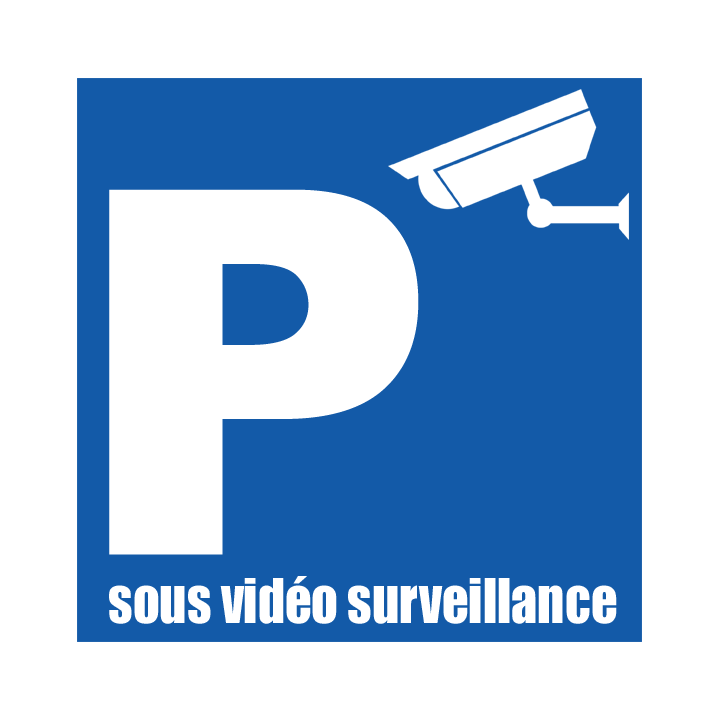 Parking sous vidéo surveillance