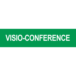Autocollant VISIO-CONFERENCE vert
