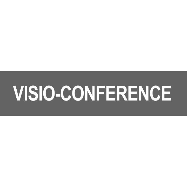 Autocollant SVISIO-CONFERENCE gris