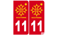 sticker immatriculation 11