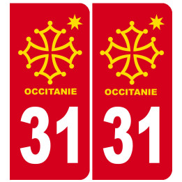 sticker immatriculation 31