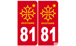 sticker immatriculation 81