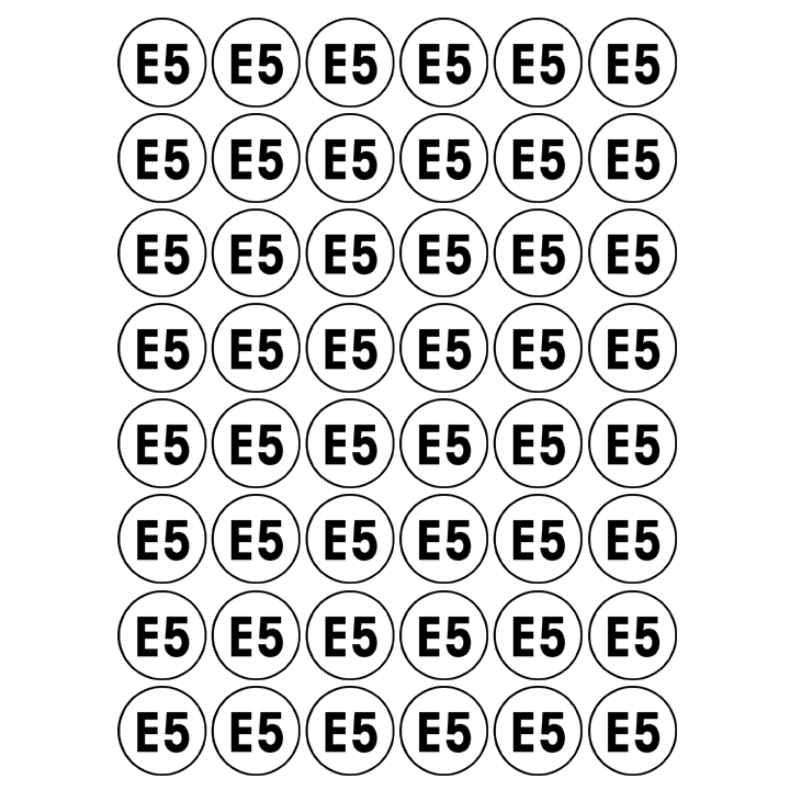 autocollants série E5