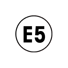 autocollant E5