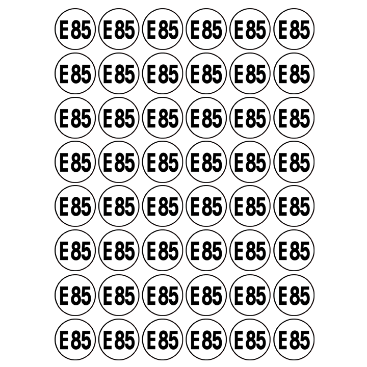 autocollants série E85
