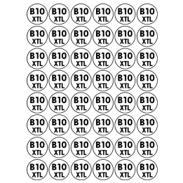 autocollants série B10 - XTL