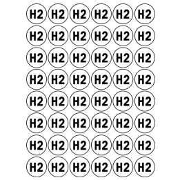 autocollants série H2