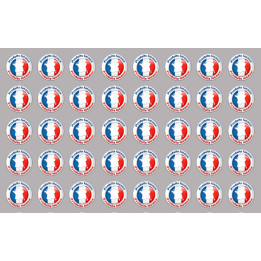 Stickers / autocollants série 2 Production Française