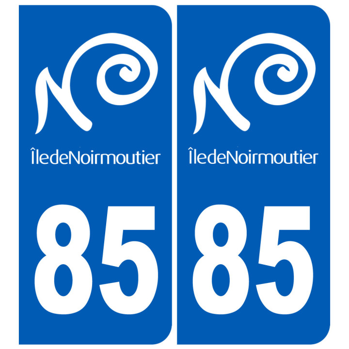 numéro immatriculation 85 Noirmoutier