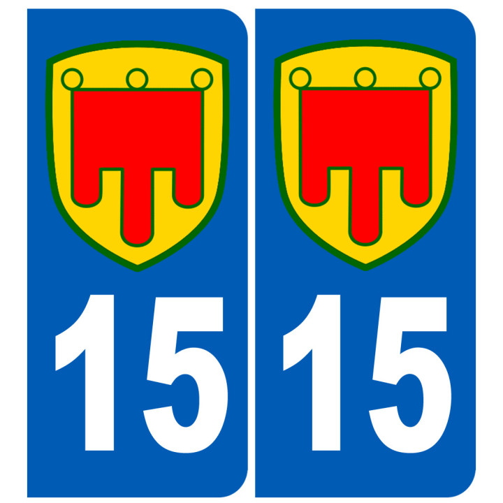numero immatriculation 15 Auvergne