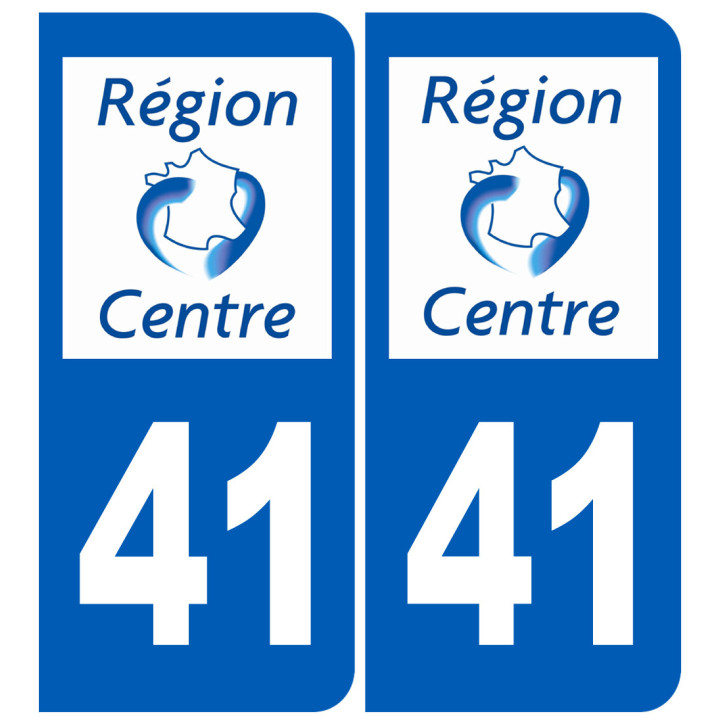 numero immatriculation 41 region