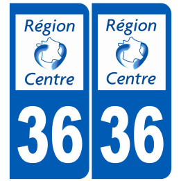 numero immatriculation 36 (region)