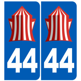 numero immatriculation 44 La Baule