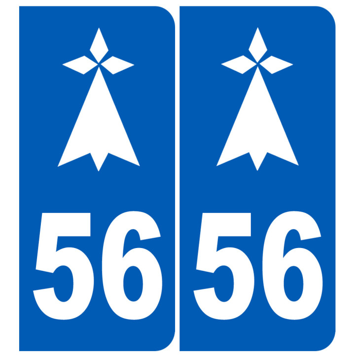 numero immatriculation 56 hermine (Morbihan)