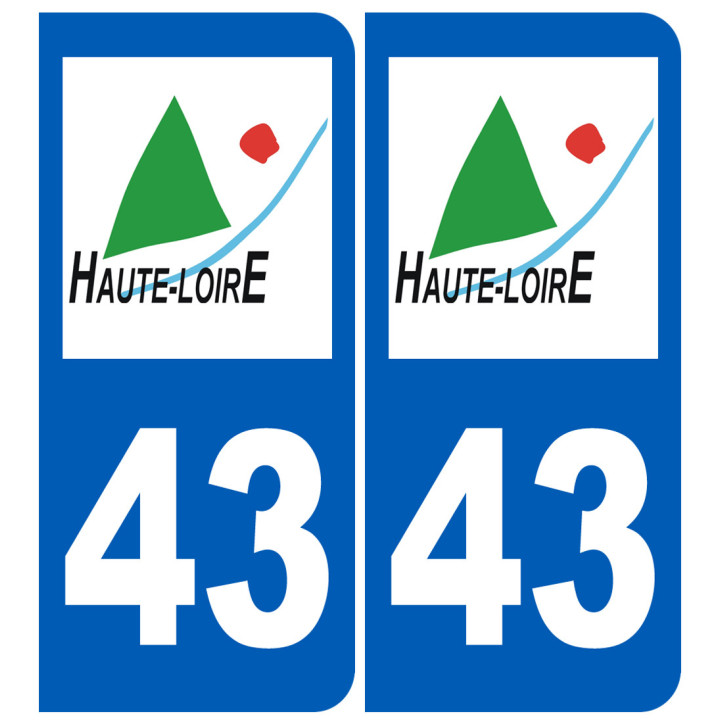 numero immatriculation 43 (Haute-Loire)