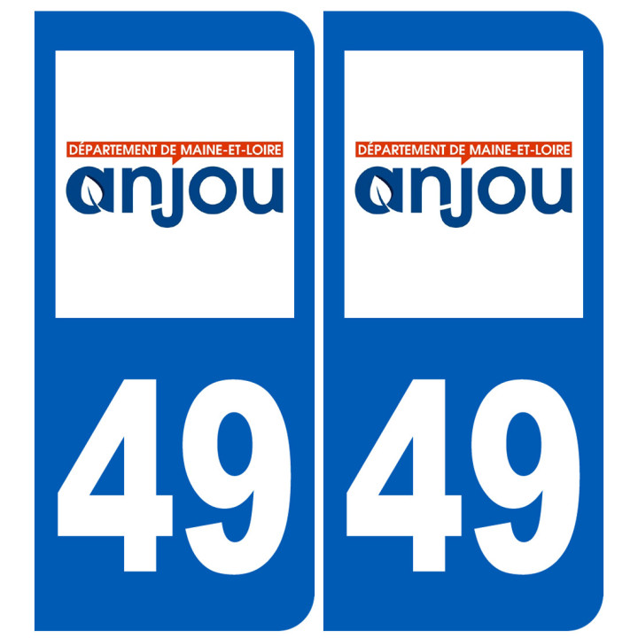 numero immatriculation 49 (Maine-et-Loire)