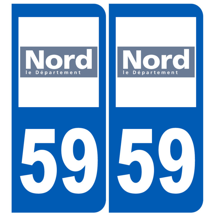 numero immatriculation 59 (Nord)