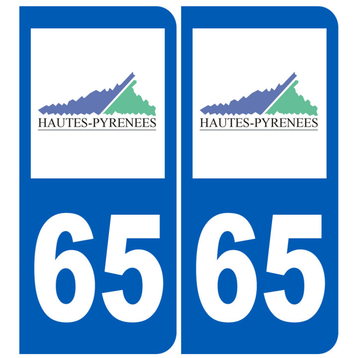 numero immatriculation 65 (Hautes-Pyrénées)