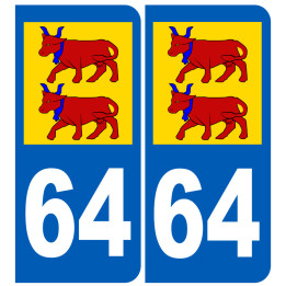 numero immatriculation Bearnais 64