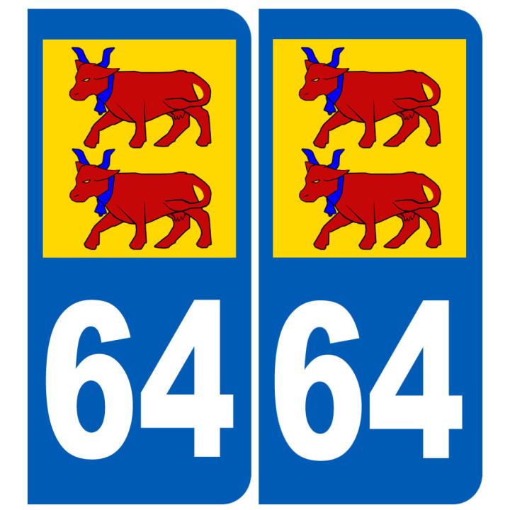 numero immatriculation Bearnais 64