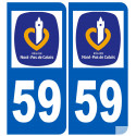 numero immatriculation 59 (region)