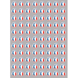 Stickers / autocollants série Production Française