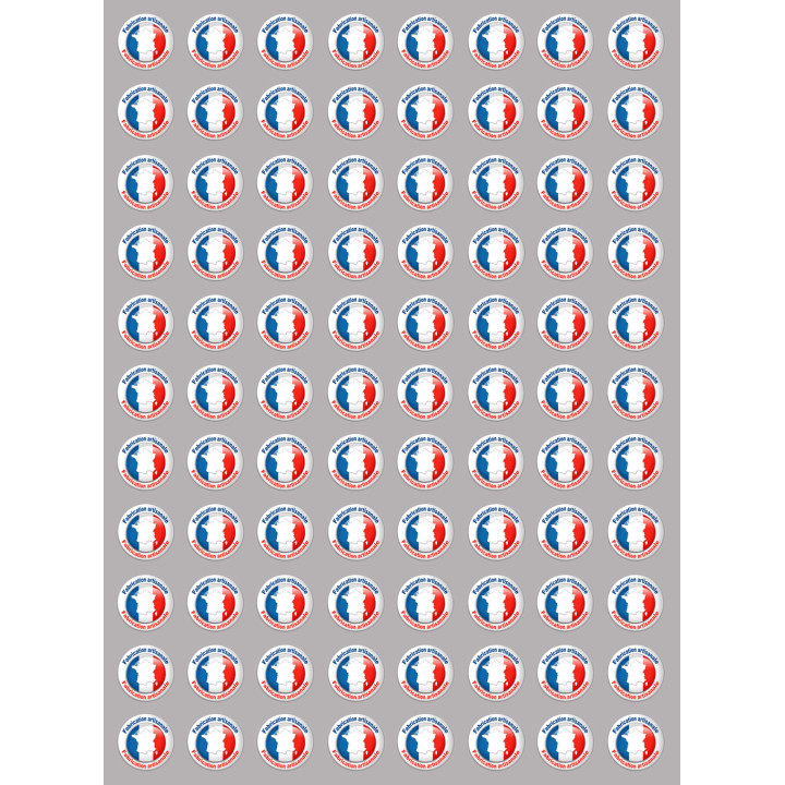 Stickers / autocollants série Production Française