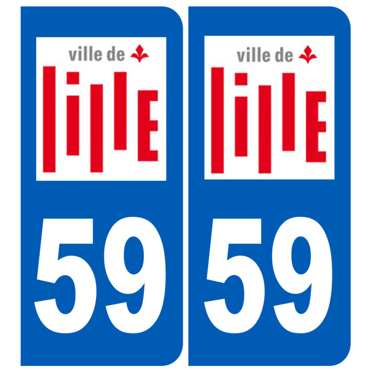 immatriculation ville de Lille