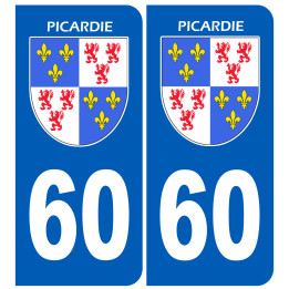 immatriculation 60 la Picardie