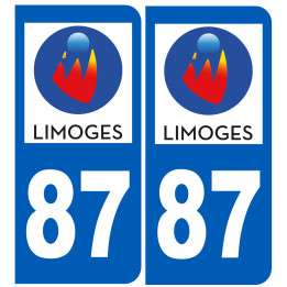 immatriculation 87 Limoges