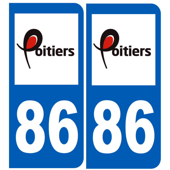 immatriculation 86 Poitiers