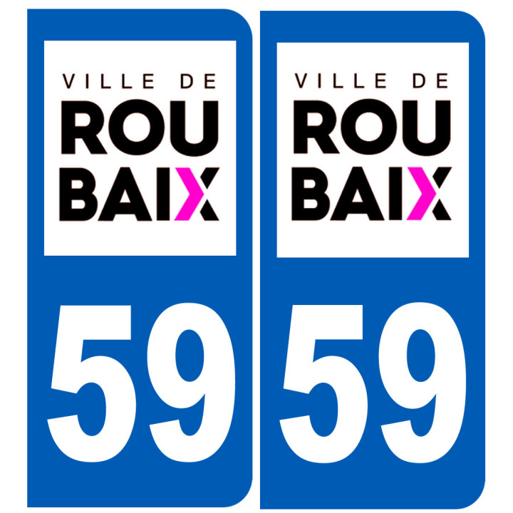 immatriculation 59 Roubaix