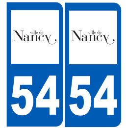 immatriculation 54 Nancy