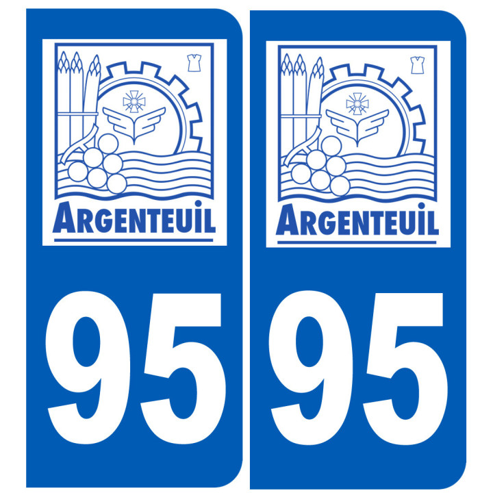 immatriculation 95 Argenteuil