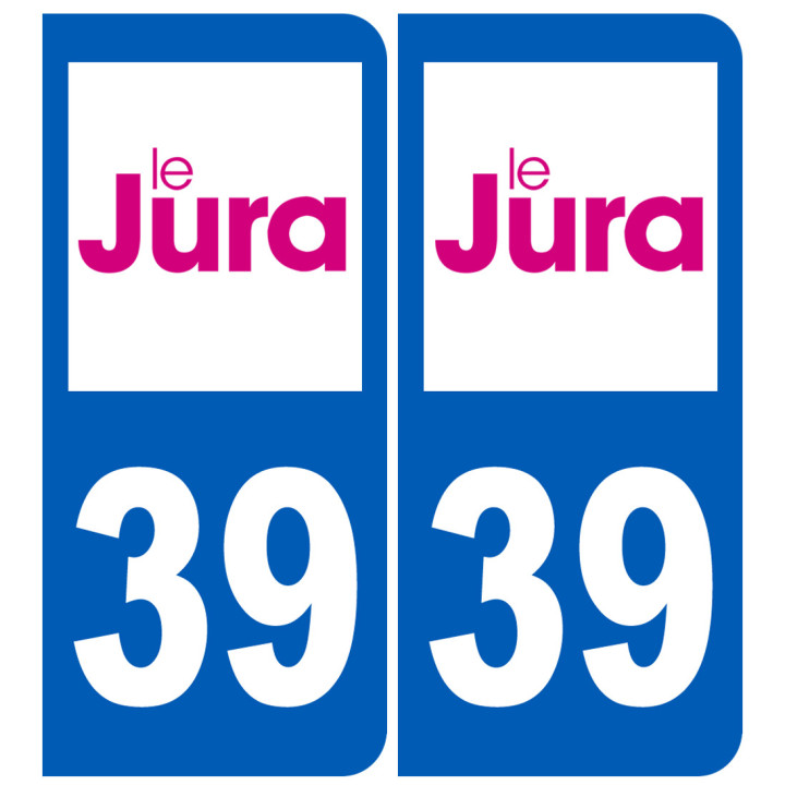 numero immatriculation 39 (Jura)