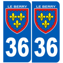 immatriculation Berry 36 (l'Indre)