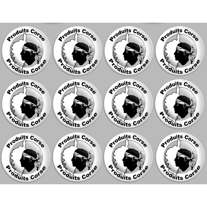 série Produits corse carte