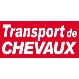 Sticker transport de chevaux