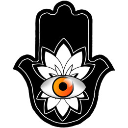 autocollant main de fatima