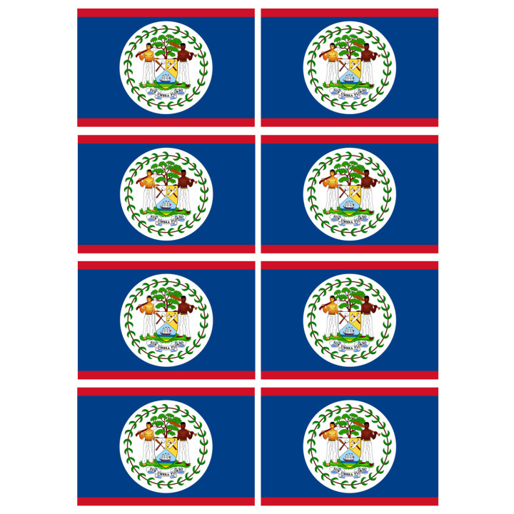 drapeau Belize