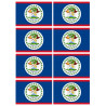 drapeau Belize